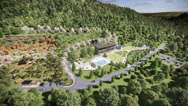 자연휴양림 조감도 / 고창군