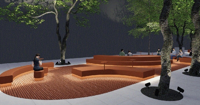 보행환경 정비 예시