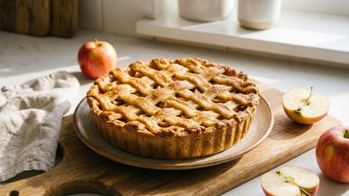 맛있는 사과파이 / 기사 내용을 바탕으로 제작한 AI 이미지