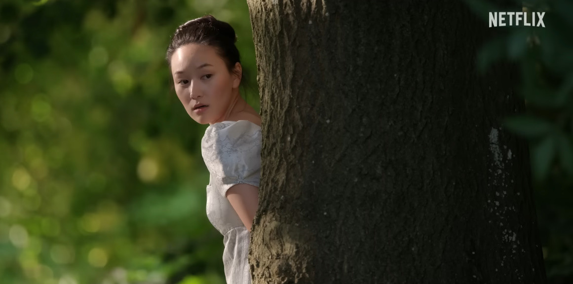 드라마 '브리저튼4'에서 주연을 맡은 배우 하예린 / 넷플릭스