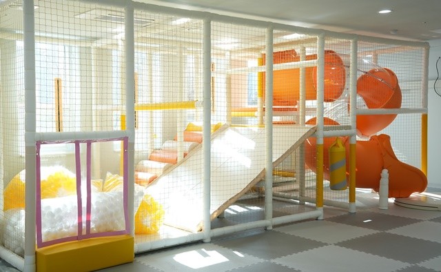 생활밀착형 복합시설인 빛가람 꿈자람센터가 오는 2월 6일 개관식을 열고 운영에 들어간다. 사진은 개관 예정인 빛가람 꿈자람센터 내부 모습