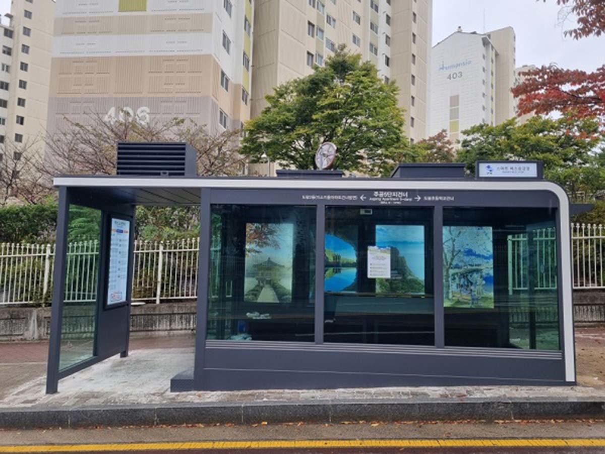 구미시 버스정류장 자료사진.  ／ 구미시 제공