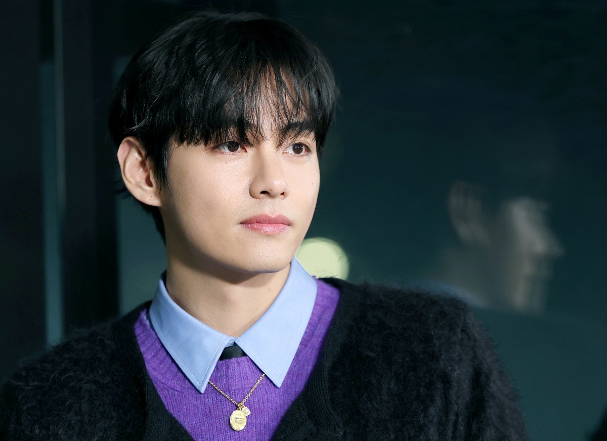 방탄소년단(BTS) 뷔의 모습. / 뉴스1