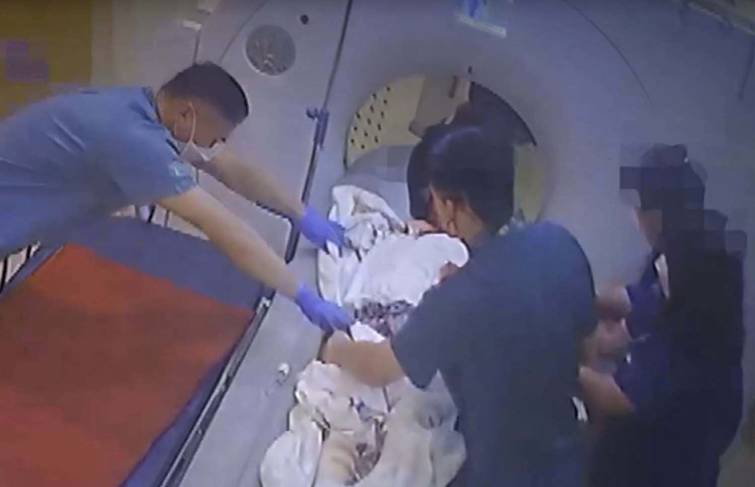 사고 당시 모습. / 'JTBC '사건반장'