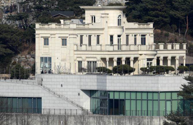 경기 가평 신천지 연수원 평화의 궁전 전경. / 사진제공=뉴스1