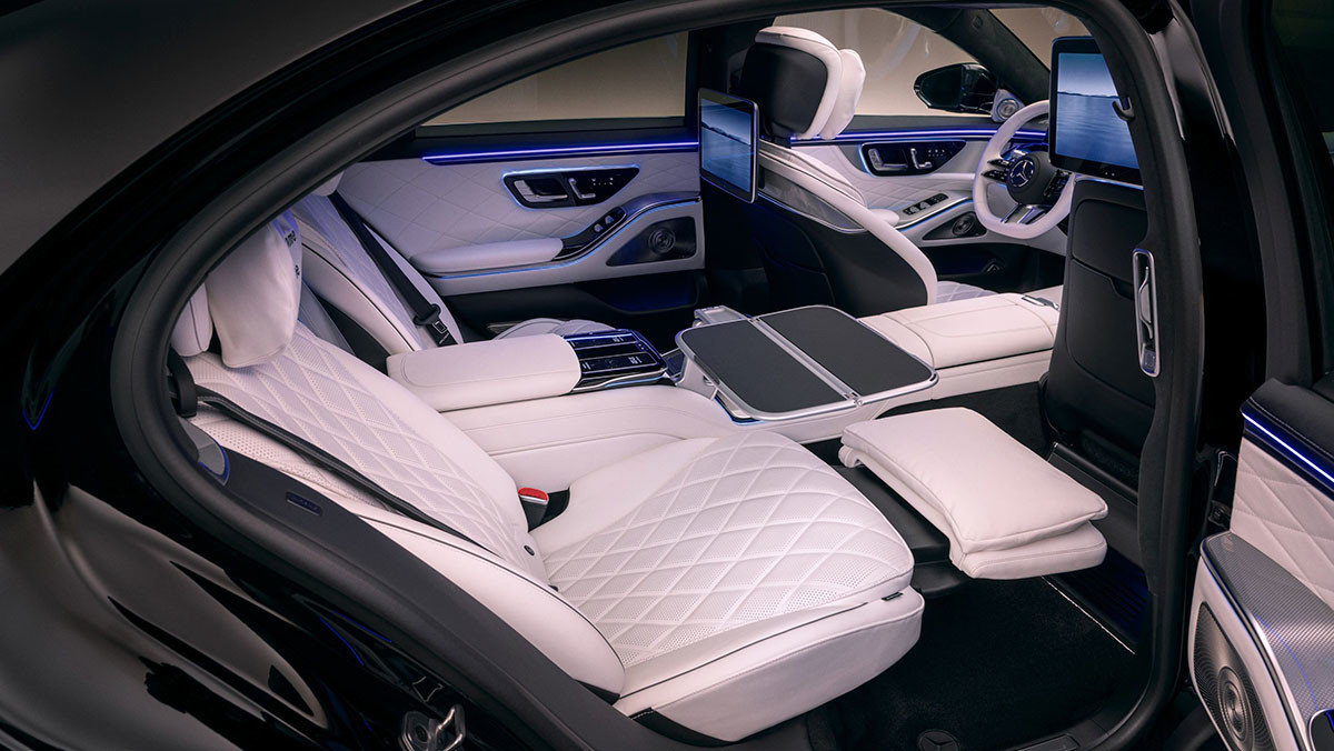 더 뉴 메르세데스 벤츠 S-클래스의 실내. / 메르세데스-벤츠 코리아