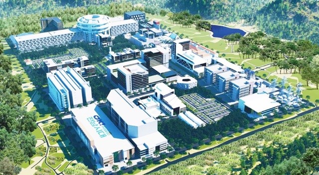 인공태양 연구시설 조감도