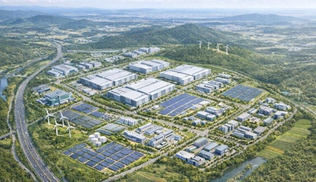 함평 RE100 기반 반도체 국가산단 예상 조감도
