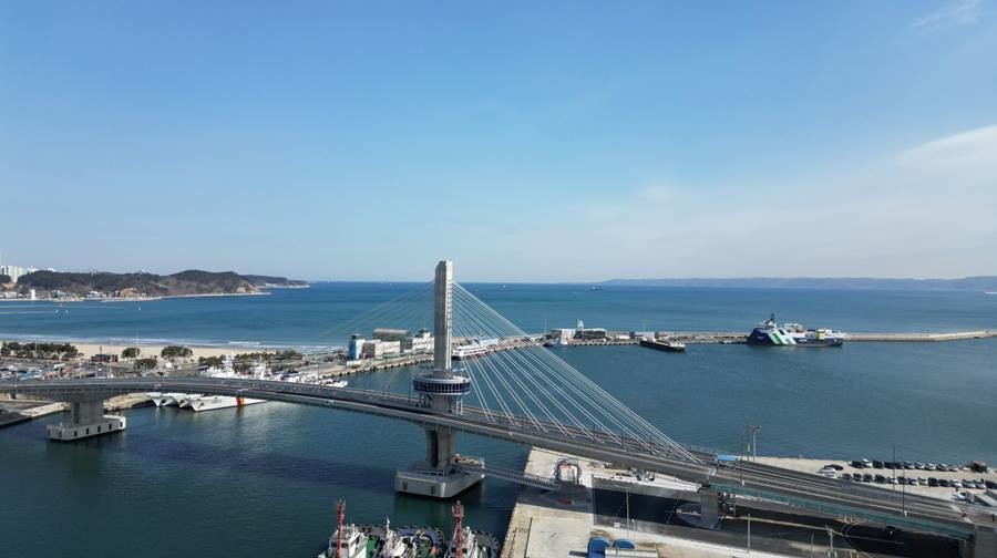 포항 해오름대교 전경/포항시