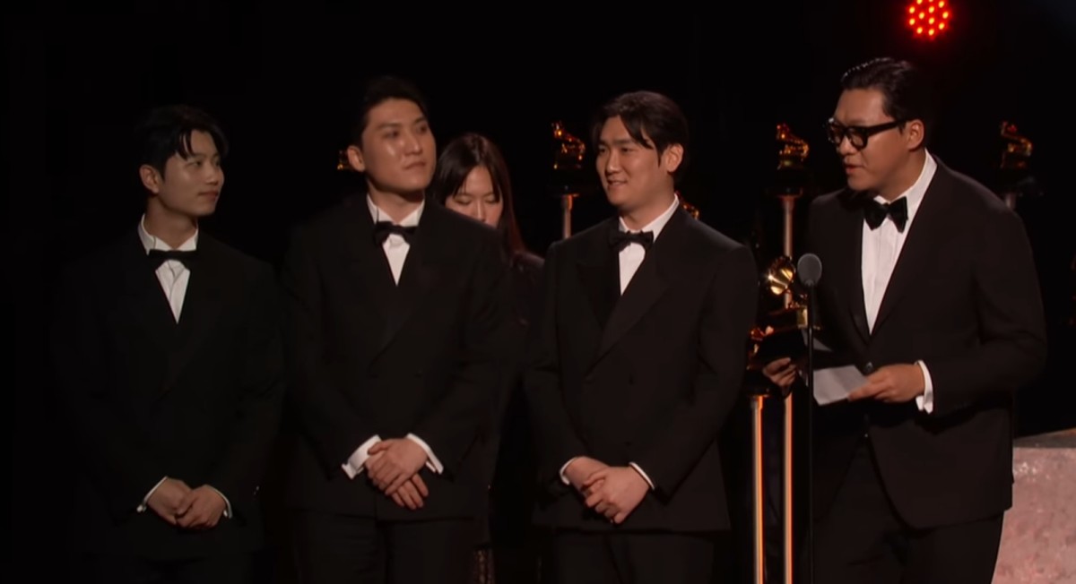 제68회 그래미 어워즈에서 수상한 '케이팝 데몬 헌터스' OST '골든' 작곡진 / 유튜브 'Recording Academy / GRAMMYs' 캡처