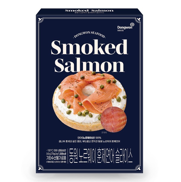동원 노르웨이 훈제연어 슬라이스 / 동원산업 제공