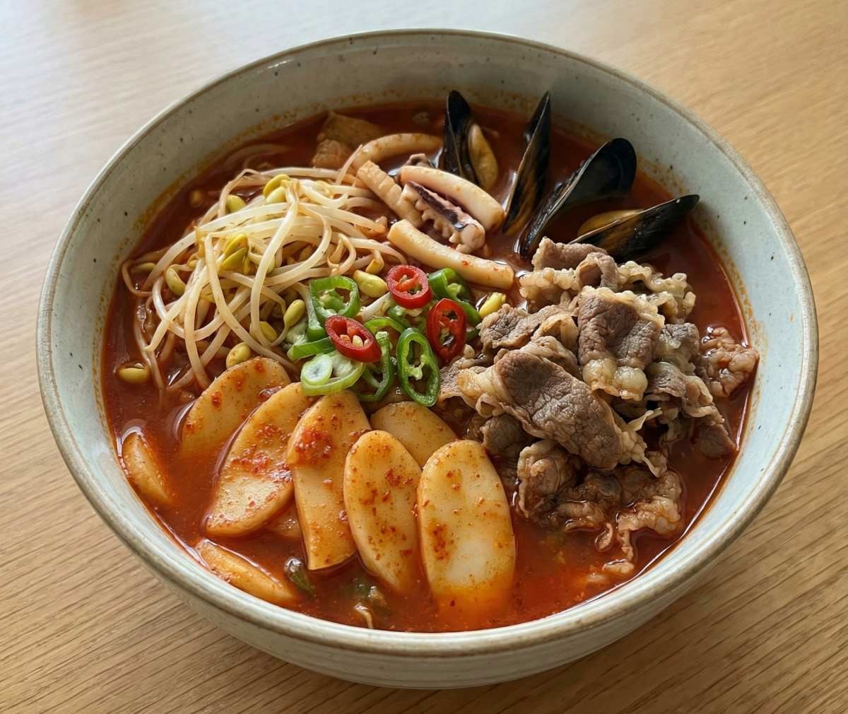 한 그릇 뚝딱 완성. 기사 내용 토대로 AI툴 활용해 제작한 자료사진.