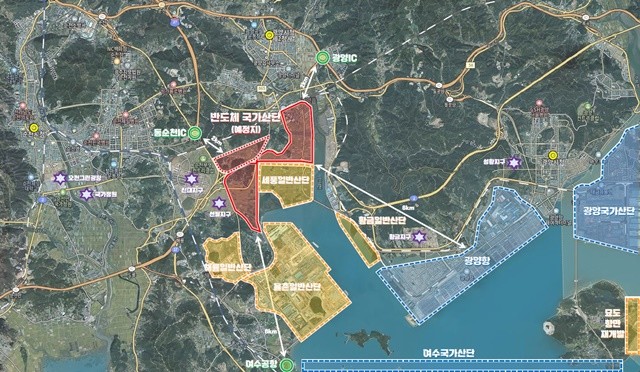 RE100 반도체 국가산단 유치 후보지