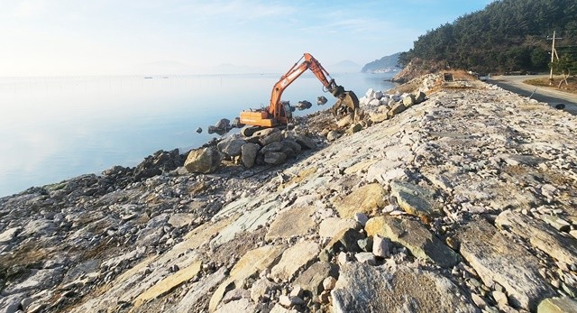 방조제 개보수사업-완도 세동지구