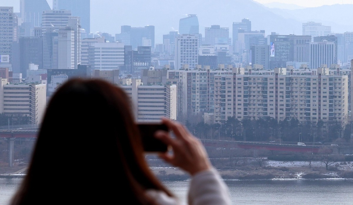 서울 강남의 아파트 단지의 모습.  / 뉴스1