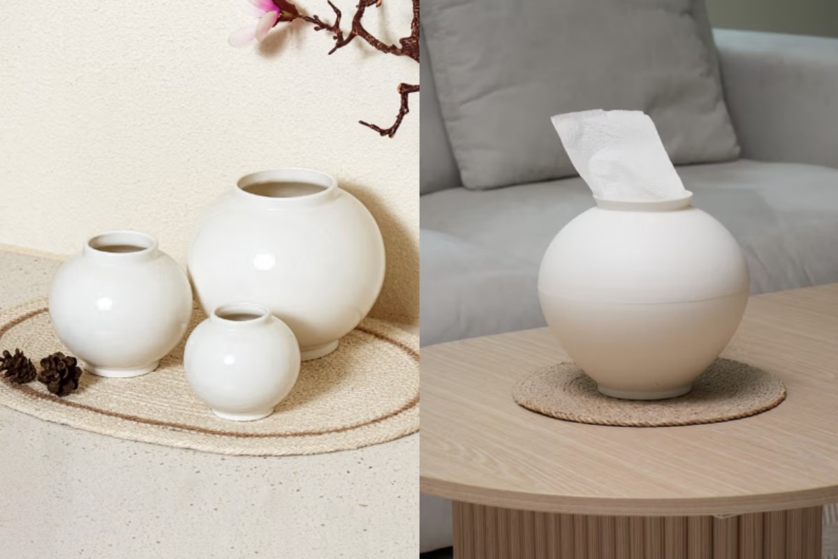 달항아리 휴지케이스 / 아성다이소 제공