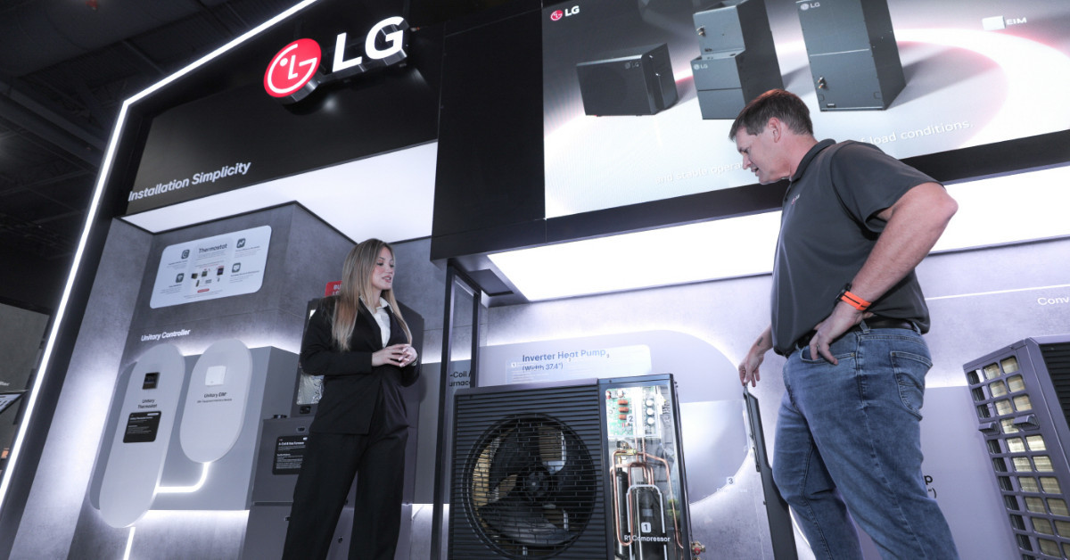 북미 주거환경에 최적화된 LG전자의 유니터리 인버터 히트펌프. / LG전자 뉴스룸