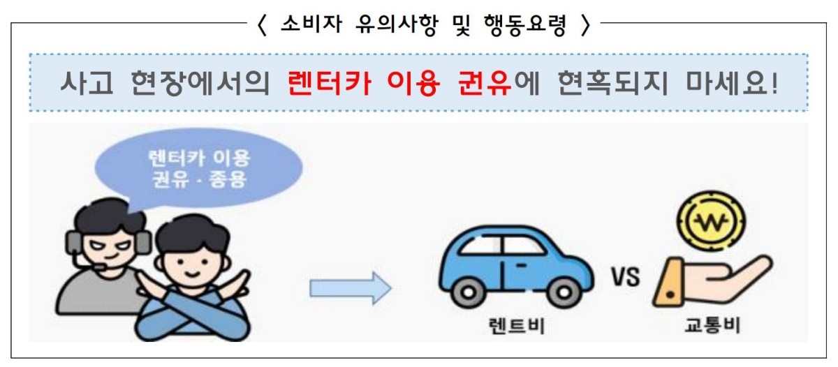 소비자 유의사항 및 행동요령 / 금융감독원 제공