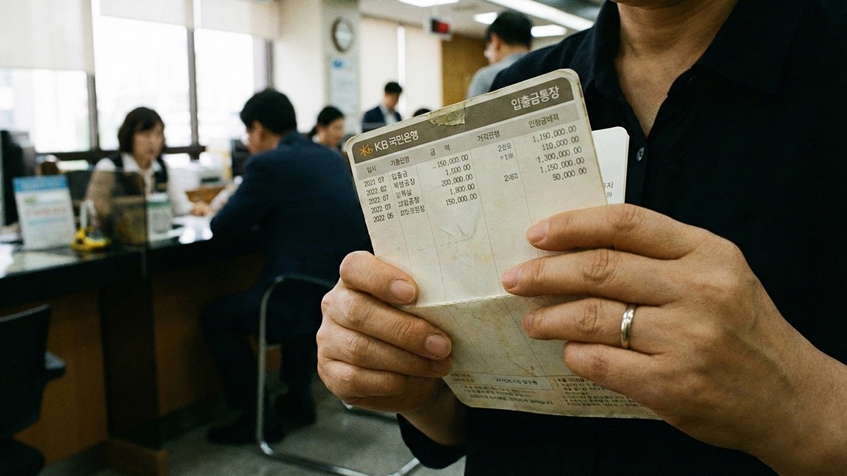 기사 이해를 돕기 위한 은행 통장 이미지 / AI 생성 이미지