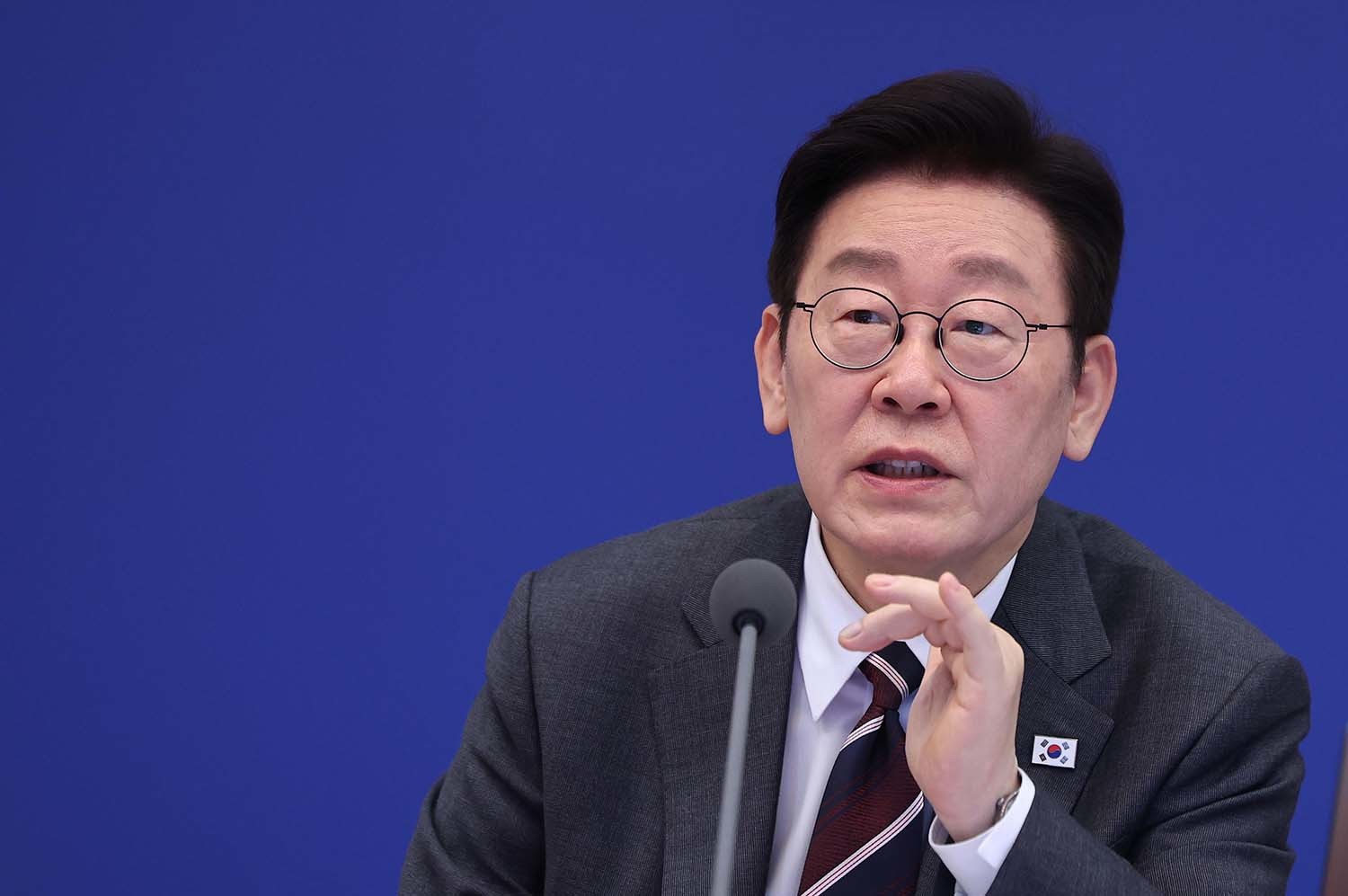 이재명 대통령이 3일 청와대에서 열린 국무회의에서 발언을 하고 있다. / 뉴스1(청와대통신사진기자단)