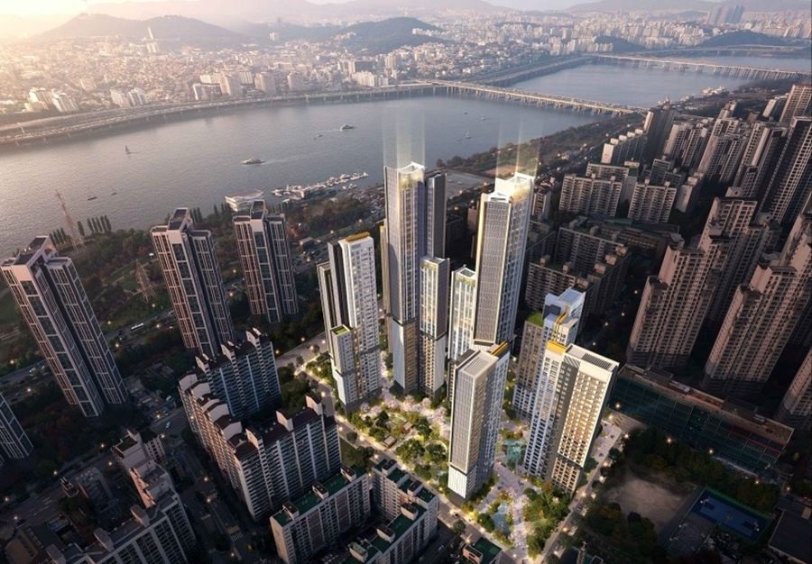 신반포 19·25차 통합재건축 사업 조감도(조합원안 설계) / 포스코이앤씨 제공