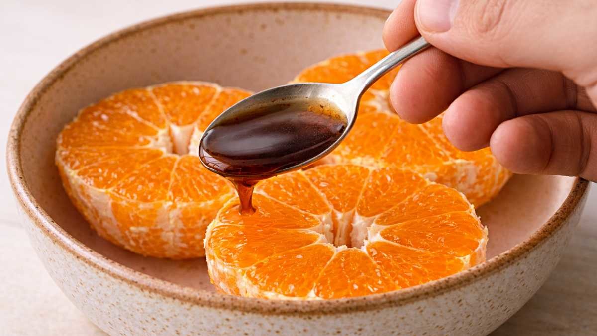 '귤, 달달한 디저트로 순식간에 변신?!' 기사 내용 토대로 AI툴 활용해 제작한 자료사진.