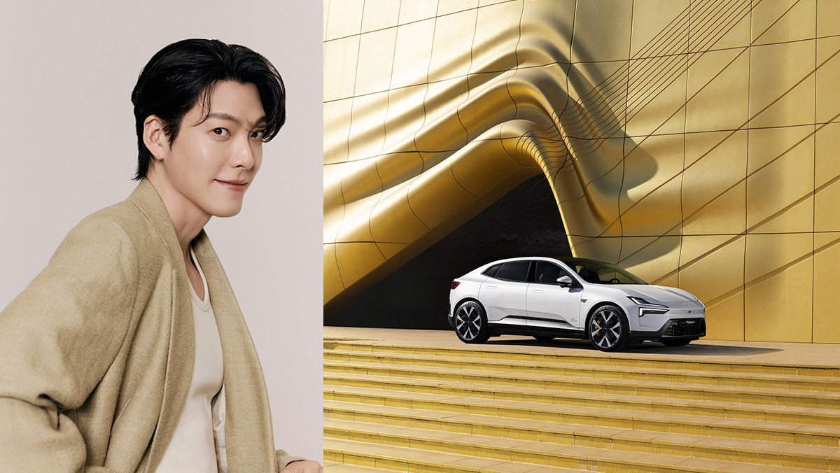 배우 김우빈과 폴스타 4. / 폴스타코리아