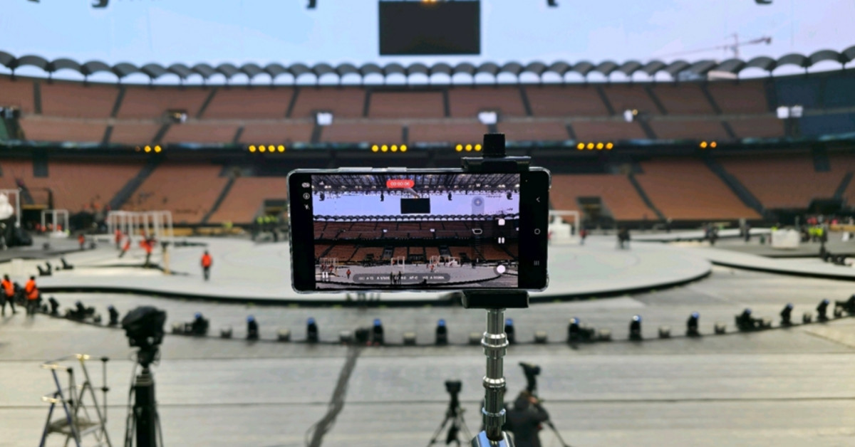 2026 밀라노 코르티나 동계올림픽 개막식 촬영을 지원하는 ‘갤럭시 S25 울트라’ / 삼성전자 뉴스룸