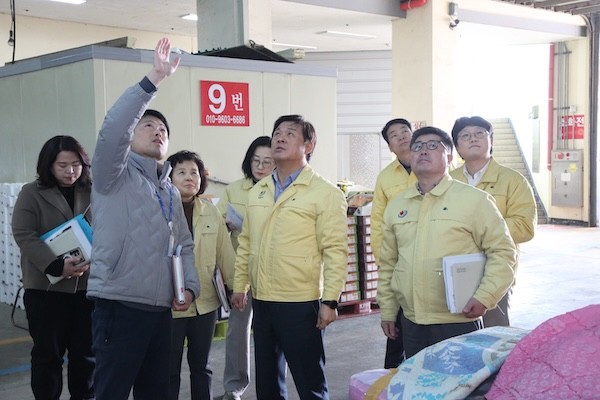 농산물도매시장 현장점검 / 정읍시