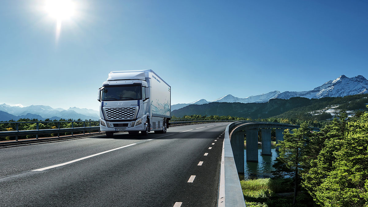 엑시언트 수소트럭. / 현대자동차