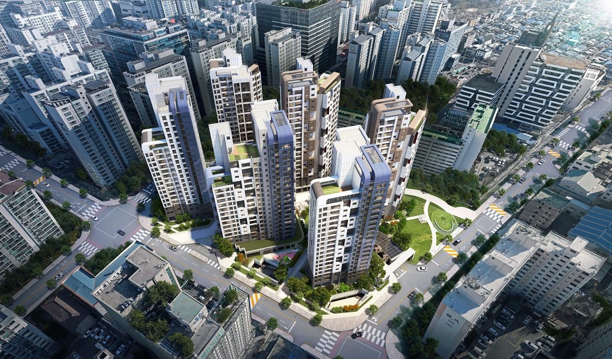 '더샵 프리엘라' 조감도. / 포스코이앤씨