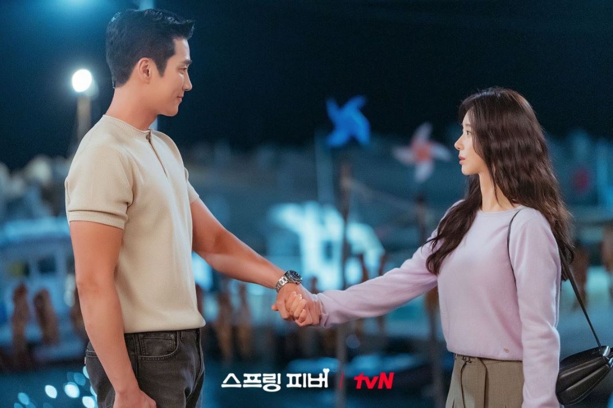 드라마 '스프링 피버' 현장포토. / tvN 제공