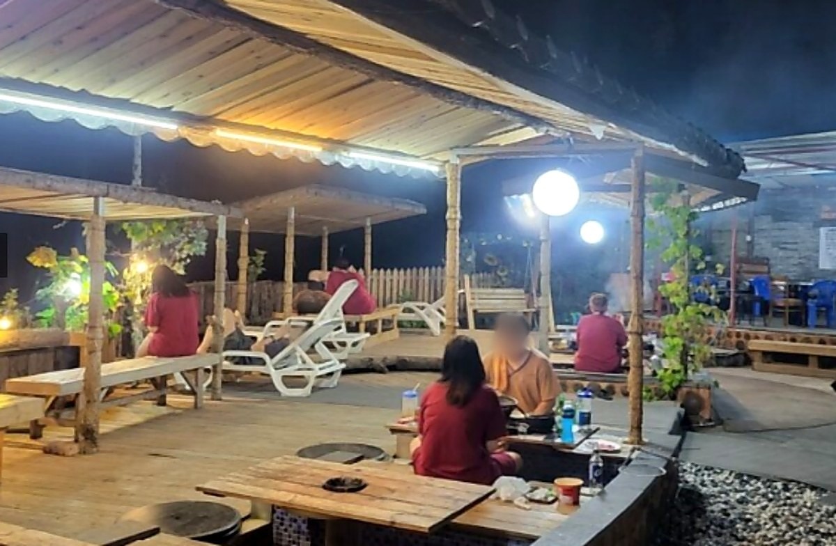 야외 바비큐장 / 홍삼 스파 참숯가마 사우나