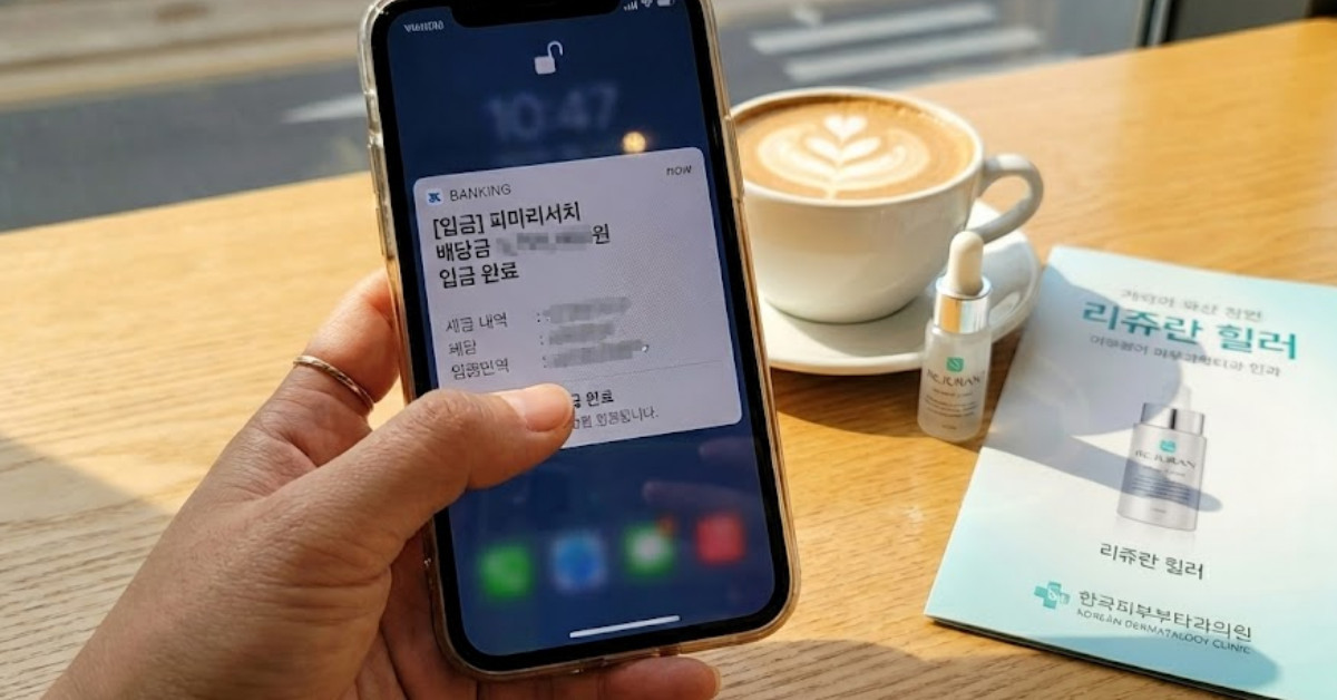 428억 현금 보따리 풀었다… 리쥬란이 쏘아 올린 역대급 돈잔치