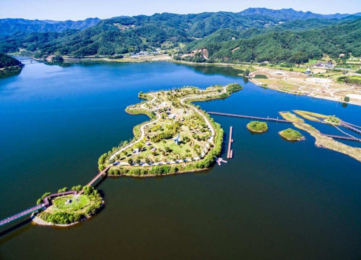 한반도섬 / 양구올구양-양구군청