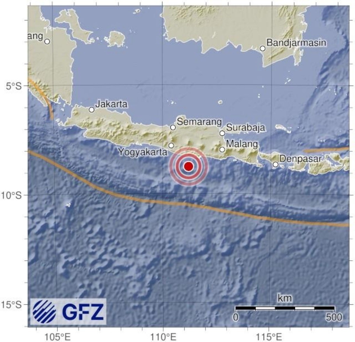 독일 지구과학연구센터(GFZ) 홈페이지 캡처, 연합뉴스,