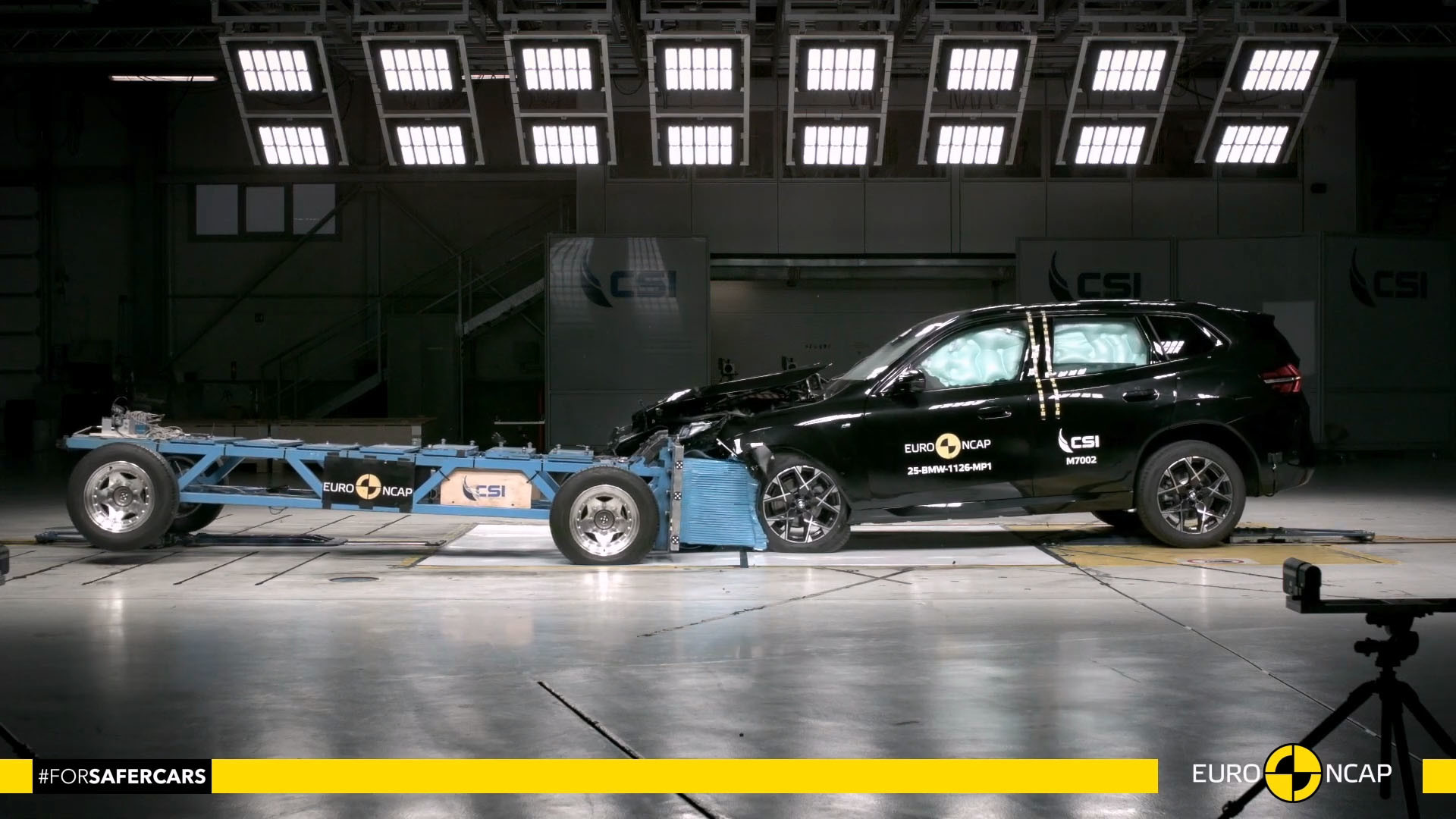 유로 NCAP 충돌 실험 장면. / 유로 NCAP 유튜브 갈무리