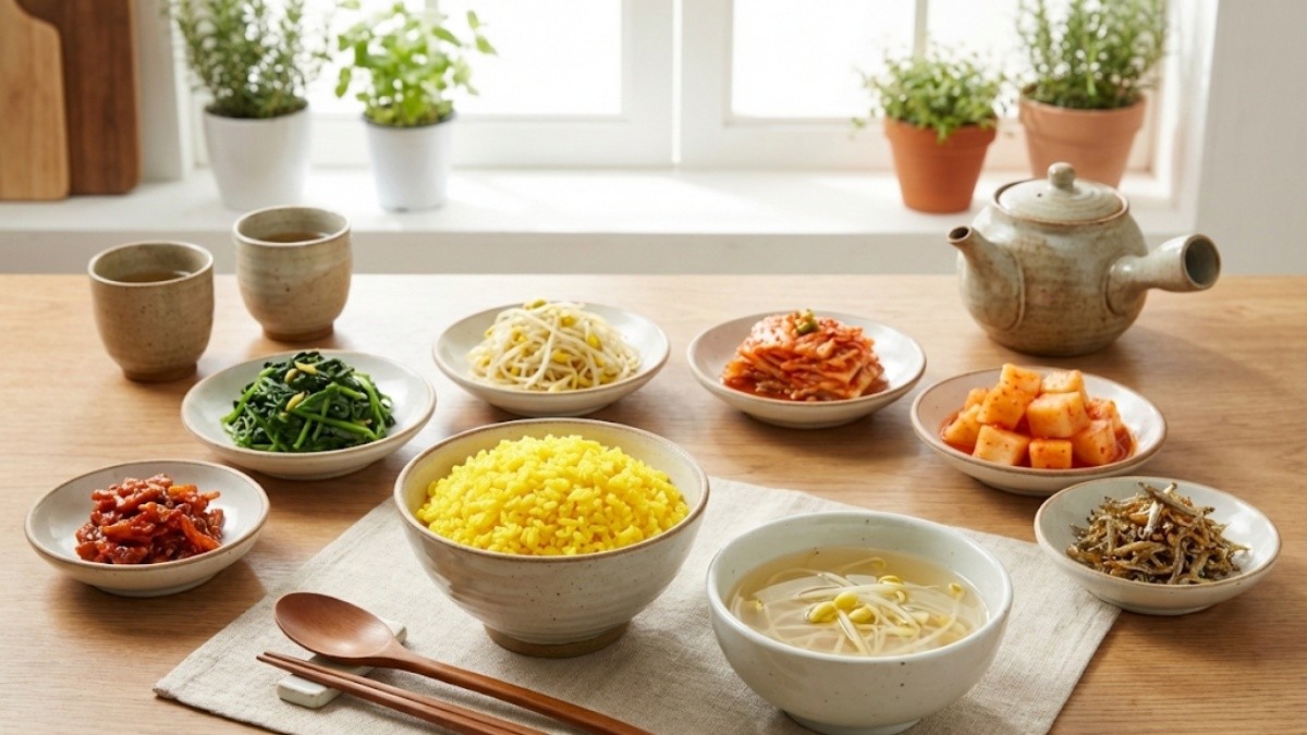 맛있는 강황밥 / 기사 내용을 바탕으로 제작한 AI 이미지