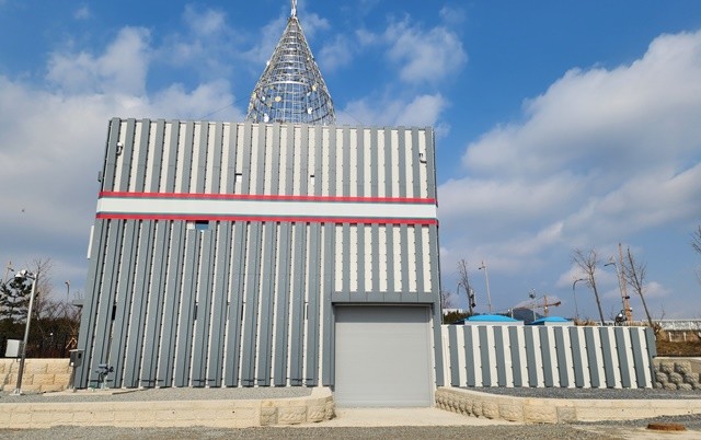 함평읍 신축 빗물펌프장