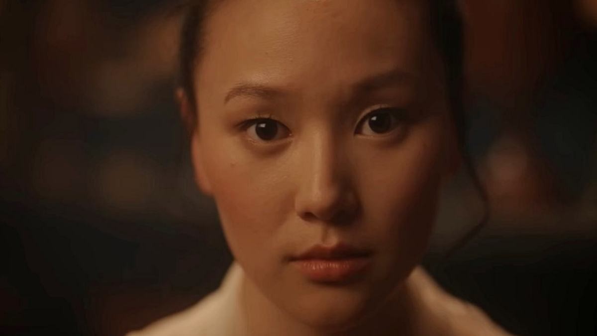 '브리저튼' 시즌4 파트2 티저 속 한 장면. 소피 백 역의 한국계 배우 하예린.  / 유튜브 'Netflix Korea 넷플릭스 코리아'