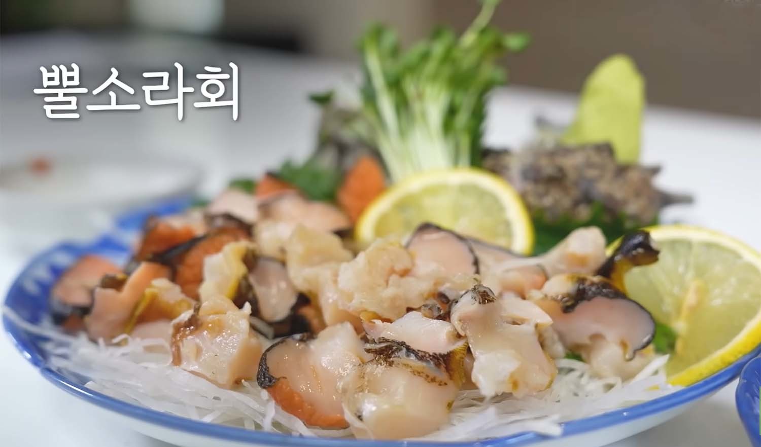 뿔소라회 / '입질의추억TV'