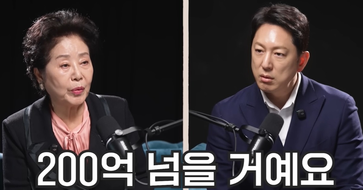 배우 선우용여와 방송인 한석준 / 유튜브 '지식인사이드'