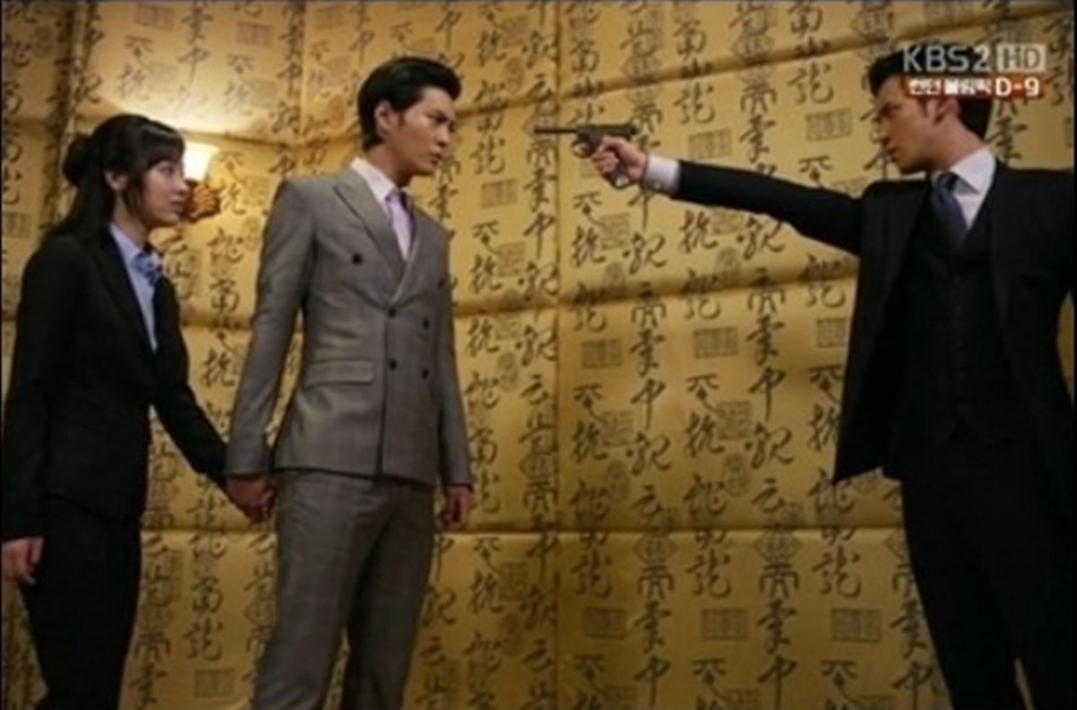 '각시탈'에서 주연으로 호흡 맞췄던 진세연과 박기웅 / KBS