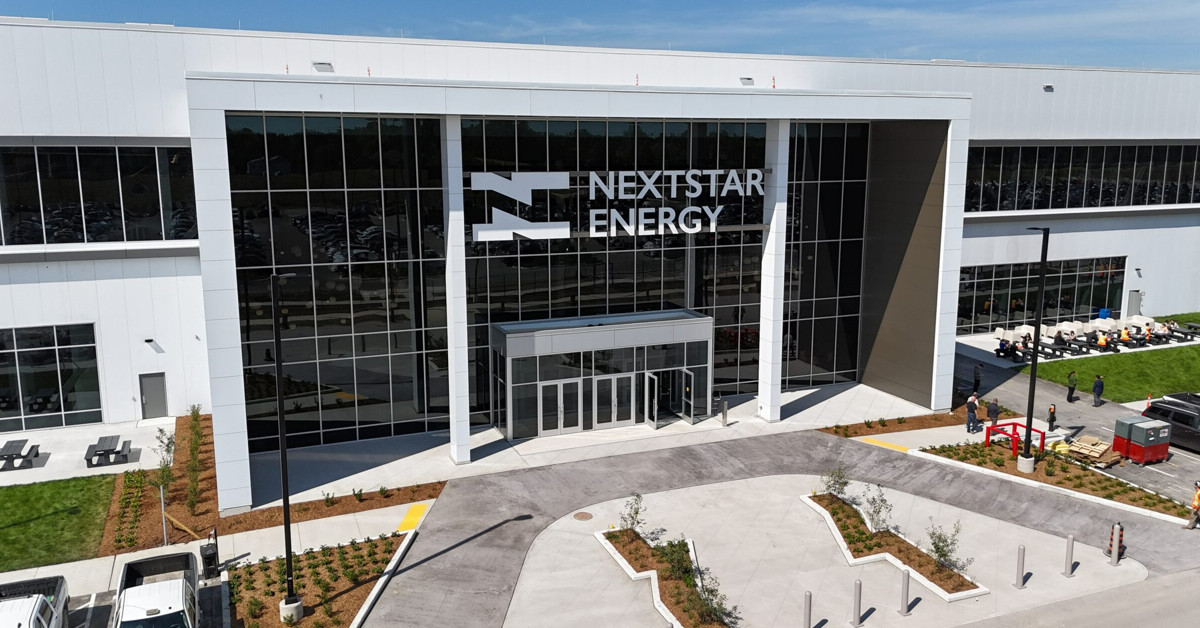 넥스트스타 에너지 공장 전경 / LG 에너지솔루션 뉴스룸