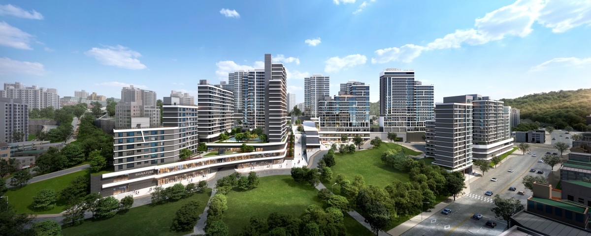 롯데건설, 서울 성동구 금호 제21구역 주택정비형 재개발사업 수주로 ‘1조 클럽’ 가입 / 롯데건설 제공