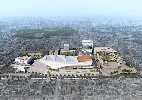 MICE복합단지 조감도 / 전주시