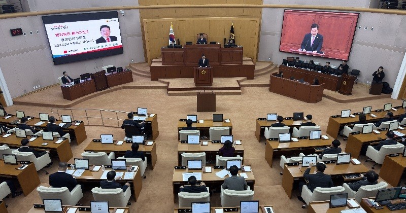 9일 열린 제292회 임시회 제1차 본회의 /사진=김지연 기자