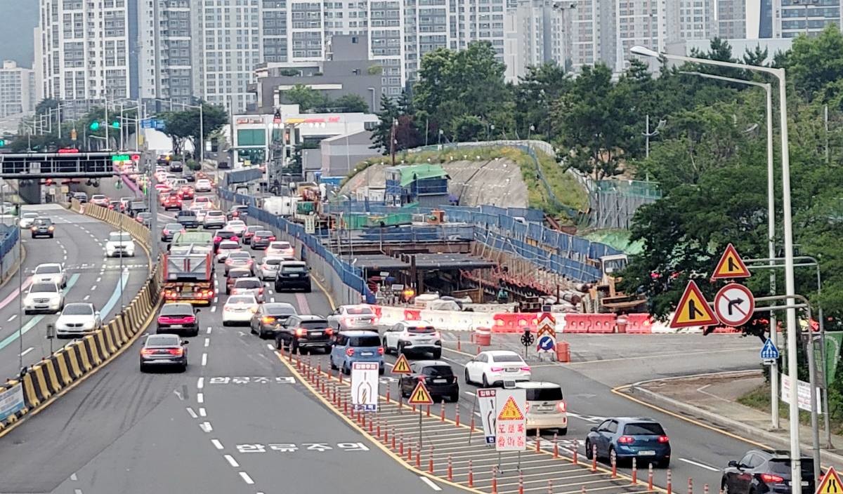 부산 만덕-센텀 대심도 공사 / 연합뉴스