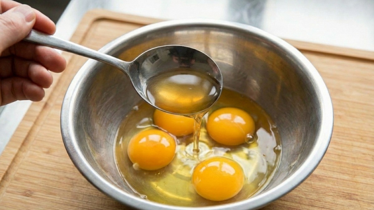 계란찜을 만드는 모습 / 기사 내용을 바탕으로 제작한 AI 이미지