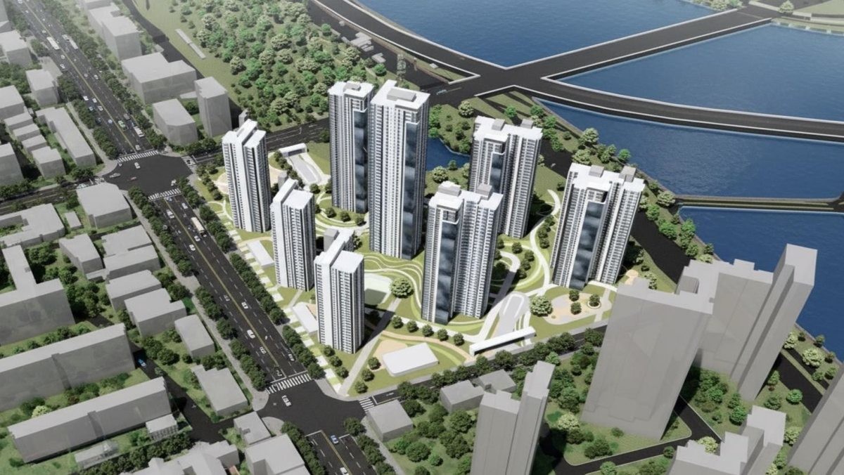 강남 대치 우성1차·쌍용2차아파트 통합 재건축 조감도 / 서울시 제공